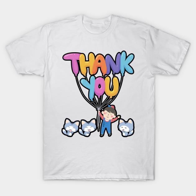 Thank you T-Shirt by Variant Designer